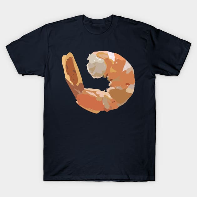 Shrimp T-Shirt by ElviaMontemayor